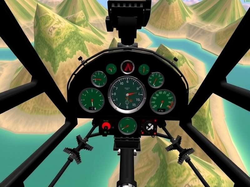Nandi Flight Challenge Gameplay - Cockpit View